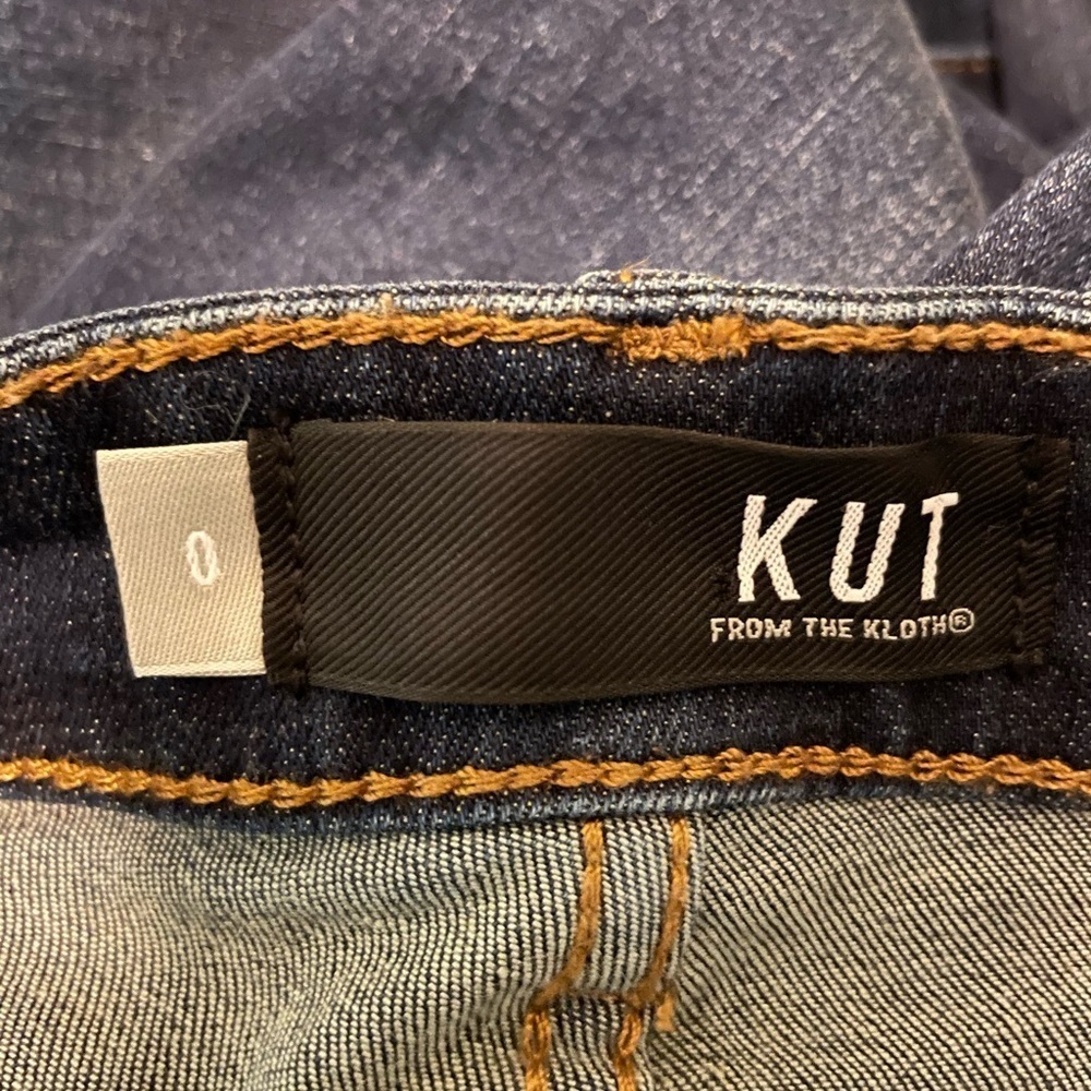 Kut From The Kloth Catherine Boyfriend Jean Blue Denim Size 0 - Picture 12 of 15